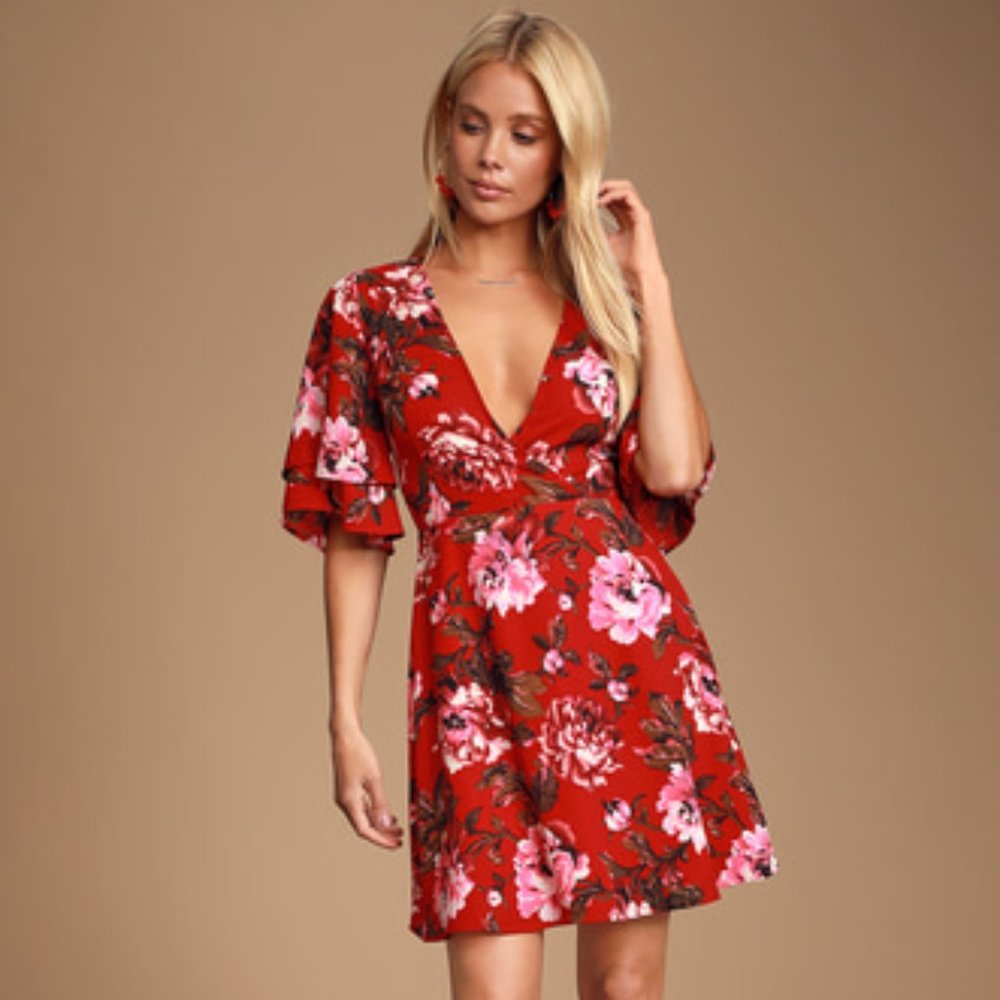 Floral Mini Dress